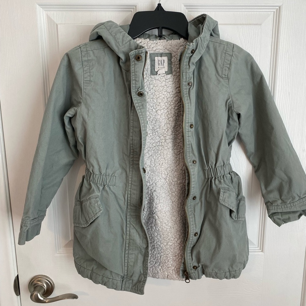 GAP Kids Sage Hooded jacket - Picture 3 of 5
